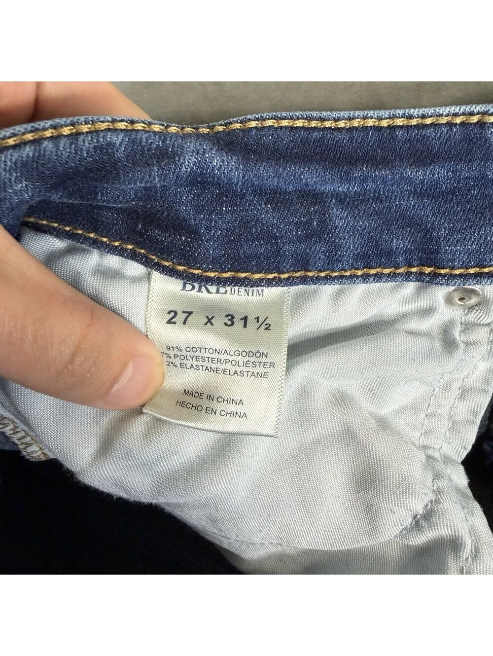 BKE Payton Universal Fit Bootcut Jeans Womens 27x31.5 Blue Medium Wash Mid Rise - Picture 6 of 8